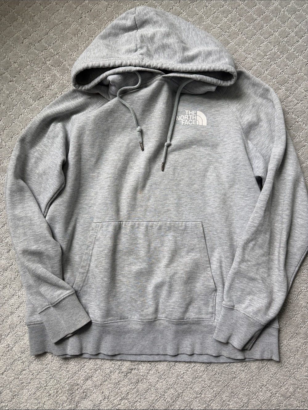 The North Face Heather Gray Pullover Hoodie